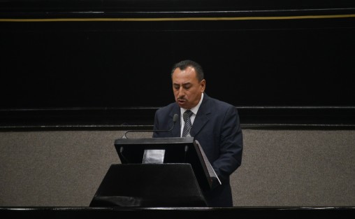 El diputado Antonio García Reyes, integrante del Grupo Legislativo Mixto Partido Revolucionario Institucional-Partido Verde Ecologista de México, a nombre  de su bancada propuso se adicione un párrafo tercero al artículo 159 del Código Financiero estatal y sea garantizada la progresividad presupuestal en el ramo agropecuario. 