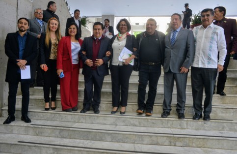 Delia González Cobos, auditora general del Órgano de Fiscalización Superior, acudió ante diputados de la Comisión de Vigilancia del Congreso del Estado,  con lo que da por concluidas las comparecencias de organismos autónomos de la entidad. 