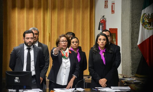 Delia González Cobos, auditora general del Órgano de Fiscalización Superior, acudió ante diputados de la Comisión de Vigilancia del Congreso del Estado,  con lo que da por concluidas las comparecencias de organismos autónomos de la entidad. 