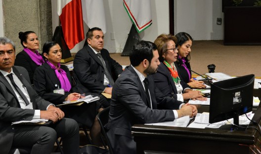 Delia González Cobos, auditora general del Órgano de Fiscalización Superior, acudió ante diputados de la Comisión de Vigilancia del Congreso del Estado,  con lo que da por concluidas las comparecencias de organismos autónomos de la entidad. 