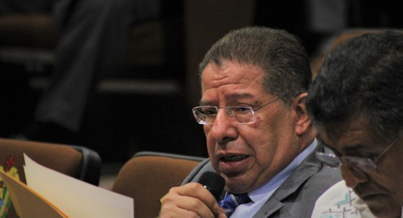 Aspectos de la comparecencia de la auditora general del Órgano de Fiscalización Superior del Estado de Veracruz (Orfis), Delia González Cobos, correspondiente al ejercicio 2019.