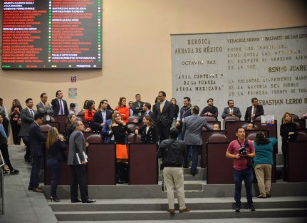 En la sesión del Congreso del Estado de hoy, no se abordó la reforma al Código Civil que establecería los matrimonios igualitarios. A decir de algunos legisladores se espera sea discutido antes de que concluya el periodo ordinario el cual concluye el jueves.