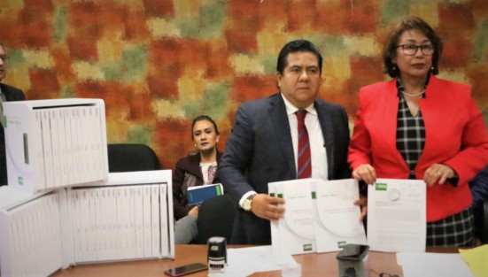 Este 29 de enero, la Comisión Permanente de Vigilancia de la LXV Legislatura recibió, de la auditora general del Órgano de Fiscalización Superior del Estado (Orfis), Delia González Cobos, el Informe de Resultados de la nueva valoración a las Cuentas Públicas 2018, en cumplimiento del resolutivo segundo del Decreto 295, aprobado por esta Soberanía el 31 de octubre de 2019.  