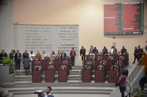 El Pleno de la LXV Legislatura aprobó el dictamen que reforma la Ley de Salud del Estado, cuyo propósito es dar cumplimiento a lo establecido en la Ley General de Salud, derivado de la creación del Instituto de Salud para el Bienestar (Insabi).