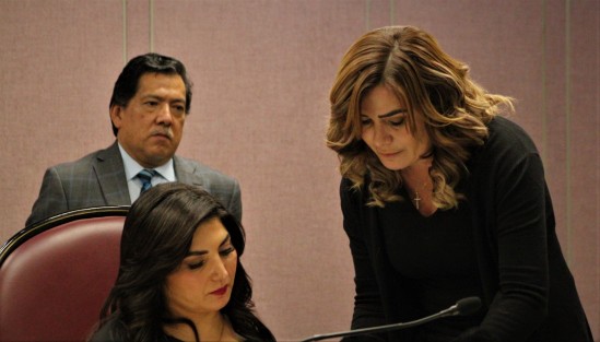 La diputada María Josefina Gamboa Torales, presidenta de la Comisión Permanente de Atención y Protección de Periodistas en el Congreso del Estado, presentó un anteproyecto de punto de Acuerdo, por el cual requiere al Ejecutivo estatal la comparecencia del titular de la Secretaría de Seguridad Pública (SSP) a fin de que explique el proceder de los elementos policiacos, y las acciones tomadas, respecto a los hechos suscitados en el municipio de Isla, en el cual fueron agredidos reporteros que realizaban la cobertura informativa.  