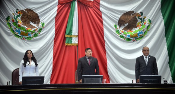 En sesión extraordinaria express diputados del  Congreso del Estado aprobaron con 43 votos a favor, 0 en contra y 6 abstenciones la nueva valoración de la Cuenta Pública 2018.