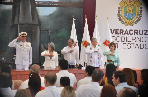 Por el 158 Aniversario de Los Tratados de La Soledad, se celebró un acto conmemorativo encabezado por el gobernador Cuitláhuac García y con la presencia de representantes de Tlaxcala, Chiapas , Hidalgo y la presencia del gobernador de Puebla.