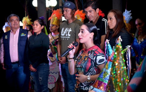 El Alcalde Mario Chama Díaz; la Síndica Municipal, Zayra del Carmen Martínez Andrade; la Presidenta del Sistema Municipal DIF, Mara Chama Villa y el Organizador del Ultra Trail, Carlos Rodríguez Martínez, dieron la bienvenida a los aletas y visitantes a la Tierra del Dios Tigre, en la cual distinguieron la presencia de Raúl Humberto Castañón, de la International Trail-Running Association; Alejandra Navarro, atleta de ultra distancia y Karen Mora, excelente corredora que hace presencia en pódiums de diferentes carreras. 