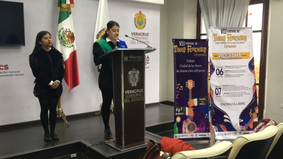 La Tuna Femenil de la Universidad Veracruzana, en voz de Martha Aurora Torres, anunció la realización del VII Festival de Tunas Femeniles, que se realizará en esta ciudad de Xalapa los días 6 y 7 de marzo, un evento organizado y producido por mujeres, para  xalapeños y visitantes. La cartelera puede consultarse en la página de Facebook Festival de Tunas Femeniles  