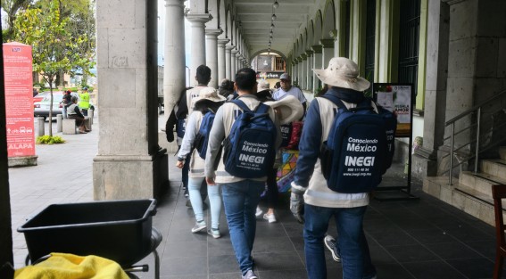Ya se puede ver en varias partes de la ciudad a personal del INEGI que en breve iniciarán el Censo de población 2020.   
