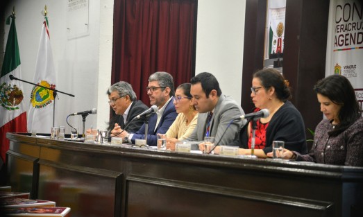 En el auditorio Sebastián Lerdo de Tejada se realizó la sesión ordinaria del Consejo Veracruzano de la Agenda 2030 para el Desarrollo Sostenible, en la que participaron Secretarios de diversas dependencias.