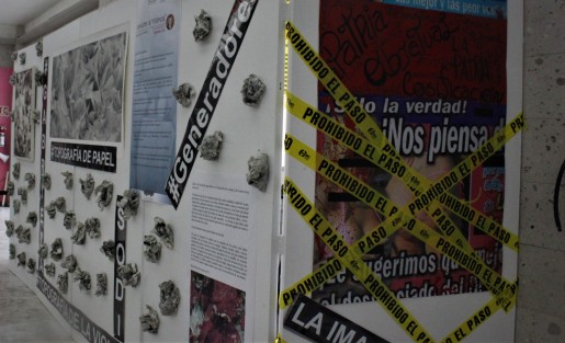 En Palacio Legislativo se instala la exposición de la artista plástica Gabriela Sodi, la cual alude a la violencia contra las mujeres. Será inugurada después del 9 de marzo. 