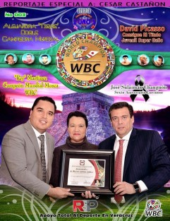 Así mismo dijo  que se llevará a cabo por primera vez en Xalapa el primer Campeonato Nacional  de Boxeo donde asistirá José Sulaiman Chagnón y es avalado por la WBC, el mes de Abril 29, 30 y 1, 2 del mes de Mayo, la inscripción es gratis, puede participar el público en general  y aquellos que les guste el Box, el evento se realizará  en plaza Variedades.