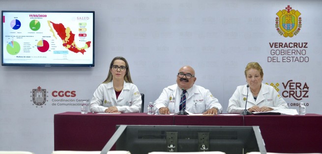 La Secretaría de Salud informó la noche del martes sobre los dos primeros casos de infectados por COVID-19 en el estado,mismos que ya se encuentran en confinamiento.