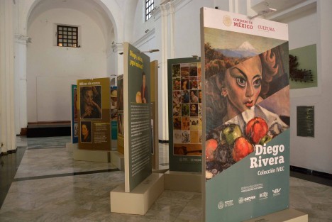El Instituto Veracruzano de la Cultura (IVEC) presenta la galería móvil Diego Rivera. Artista universal en el Ex Convento Betlehemica Centro Cultural de la ciudad de Veracruz, a partir de este 19 de marzo. 