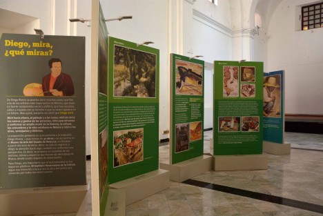 El Instituto Veracruzano de la Cultura (IVEC) presenta la galería móvil Diego Rivera. Artista universal en el Ex Convento Betlehemica Centro Cultural de la ciudad de Veracruz, a partir de este 19 de marzo. 