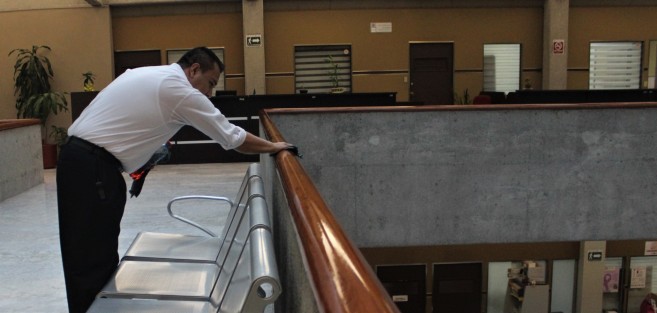 En el Palacio Legislativo se incrementaron las medidas de prevención de contagio POR COVID 19. 
