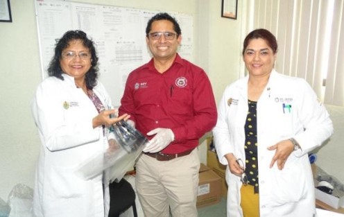Con la entrega de máscaras de protección y tareas de fumigación, el Instituto Tecnológico Superior de Poza Rica (ITSPR) trabaja coordinadamente con el Comité Municipal de Salud para combatir la propagación del COVID-19.  