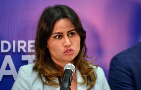 Senadora Indira Rosales. 