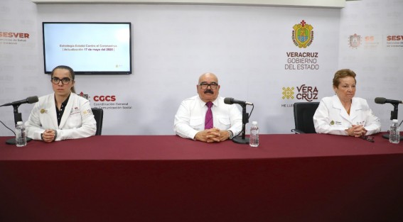 Al 17 de mayo, el número de positivos  a COVID-19 en Veracruz, es mil 924 en 114 demarcaciones; con  239 defunciones en 52 municipios.