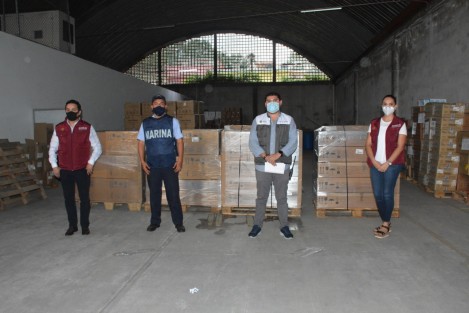 La Secretaría de Relaciones Exteriores (SRE), con apoyo de la Secretaría de Marina-Armada de México (SEMAR), entregó 20 respiradores mecánicos Hamilton-C1 a la Secretaría de Salud (SS) de Veracruz con el fin de hacerle frente a la emergencia sanitaria por COVID-19. 