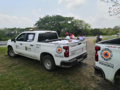 La Secretaría de Protección Civil (PC) solicitó a la Coordinación Nacional de Protección Civil (CNPC) la emisión de una Declaratoria de Emergencia por lluvia severa y vientos fuertes para 10 municipios del norte de Veracruz del 21 al 23 de mayo de 2020. 