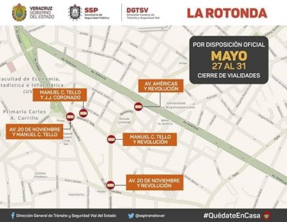 Las disposiciones emitidas en el decreto se aplicarán en los municipios de Alvarado, Amatlán, Banderilla, Boca del Río, Coatepec, Coatzacoalcos, Coatzintla, Córdoba, Cosoleacaque, Fortín, Emiliano Zapata, Ixtaczoquitlán, La Antigua, Medellín, Minatitlán, Nanchital, Orizaba, Papantla, Poza Rica, Tihuatlán, Tuxpan, Xalapa y Veracruz.   