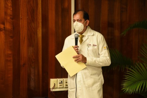 La Secretaría de Salud (SS) nombró a Avelino Guardado Sánchez como director del Hospital de Alta Especialidad de Veracruz (HAEV), una de las principales unidades de atención para pacientes con COVID-19, en sustitución de Sócrates Gutiérrez Castro.