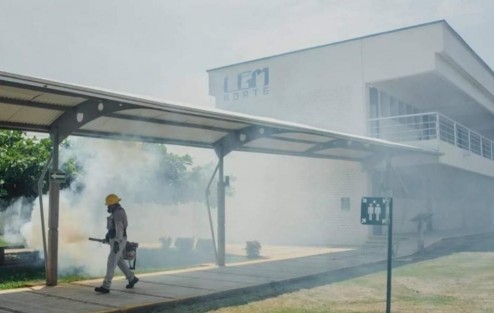 La Secretaría de Salud (SS), a través de las jurisdicciones sanitarias, elimina criaderos del mosquito transmisor de dengue, zika y chikungunya, a fin de fortalecer acciones encaminadas a la prevención y control de enfermedades transmitidas por vector.