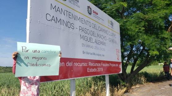 Así mismo, los productores cañeros exigen al titular de la SIOP, Elio Hernández Gutiérrez, que ya termine el tramo carretero Paso Grande- Cuatro Caminos, de una longitud de 5 kilómetros el cual fueron a anunciar, pero nada han hecho. 