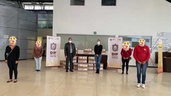 Con el respaldo del DIF Estatal, que dirige  dignamente la Lic. Rebeca Quintanar Barceló y del ejecutivo de proyectos, el Lic. Marco Antonio Bravo, quien está al pendiente en la transparencia de todos los programas de los municipios, se logró este importante apoyo para madres solteras y personas en condición de vulnerabilidad. 