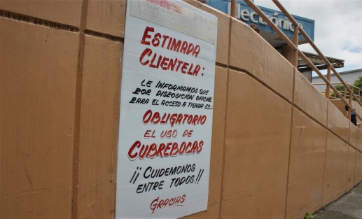 Nueva normativa para entrar a plazas comerciales.  