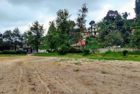 Luego de 5 meses de pandemia, así lucen las canchas de fútbol que se encuentran atrás de la iglesia de los Doce Apóstoles de colonia Veracruz  y que pertenecen al Santuario de las Garzas en la ciudad de Xalapa.  