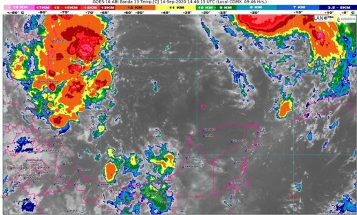 Es probable que se presenten acumulados puntuales de 70-150 mm o superiores en partes altas desde la región de Huayacocotla hasta Orizaba, incluyendo Xalapa así como municipios del norte durante los siguientes días, aumentando la probabilidad de efectos negativos como inundaciones, crecida de ríos, deslizamientos/derrumbes y corriente peligrosas de agua. 
