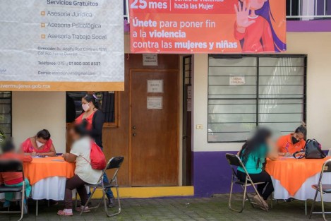 En Teocelo, este viernes se llevó a cabo la Brigada de Atención del Instituto Veracruzano de las Mujeres y PAIMEF por el día naranja; <em>Día Internacional para la Erradicación de la Violencia Contra la Mujer</em>.  