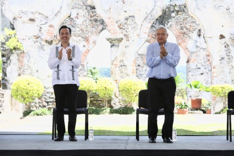 Teniendo como escenario la antigua Hacienda de Toxpan, el Ejecutivo federal concluyó la gira de supervisión de los Programas de Bienestar. 