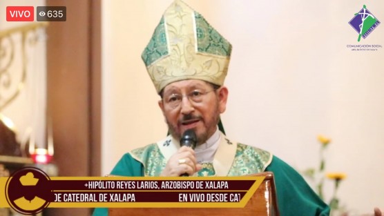 En su mensaje dominical, el Arzobispo de Xalapa, Hipólito Reyes Larios, pidió a los feligreses entusiasmar más a los campesinos para que hagan sus tierras redituables, como muchos sí lo hacen. Comentó que el campo sí da para vivir, pero desgraciadamente los mexicanos se acostumbraron a las dádivas para medio pasarla.  