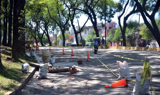A pesar de la inconformidad de algunos comerciantes y vecinos de la avenida Ruiz Cortines hoy dieron inicio los trabajos para la ciclovía de  SEFIPLAN a avenida Acueducto, por lo que se invita a los automovilistas a tomar precauciones, ya que por varias semanas estará cerrado un carril.    