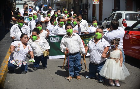 El propósito de la marcha es hacer visible a la sociedad su demanda a no ser discriminados por su baja estatura, misma que en muchos casos es por problemas óseos. 