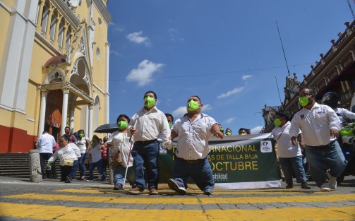 El propósito de la marcha es hacer visible a la sociedad su demanda a no ser discriminados por su baja estatura, misma que en muchos casos es por problemas óseos. 