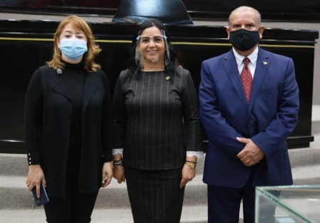 Tras obtener la mayoría de votos, la Mesa Directiva de la LXV Legislatura del Estado de Veracruz, para el periodo comprendido entre el 5 de noviembre de este año y el 4 de noviembre de 2021, quedó conformada por la diputada Adriana Paola Linares Capitanachi, como presidenta; la legisladora María de Jesús Martínez Díaz, como vicepresidenta, y el diputado Jorge Moreno Salinas, en calidad de secretario.


