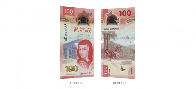 El Banco de México puso en circulación a partir de este 12 de Noviembre 2020 un nuevo billete de 100 pesos.  
