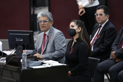  El secretario de Desarrollo Social, Guillermo Fernández Sánchez, comparece este lunes ante la Comisión de Desarrollo Social, Humano y Regional del Congreso local.