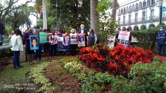 Este 7 de diciembre, familiares de desaparecidos y autoridades municipales y de la CEDHV, plantaron como un símbolo de esperanza, el Árbol de los desparecidos, en el parque Benito Juárez de Xalapa.  