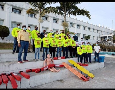 Con el objetivo de mantenerse actualizados en materia de rescate y salvamento, Protección Civil Teocelo forma parte de la capacitación en Rescate Acuático, coordinado por Protección Civil Estatal,  en el curso se abordaron temas relacionados a la atención primara a víctimas, seguridad del rescatista, búsqueda y recuperación de personas, y función de remolque.