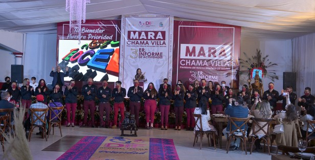 El evento se realizó con todas las medidas de Prevención Sanitarias, contando con la asistencia de los Directivos de las Áreas del Ayuntamiento, así como funcionarios del Gobierno Estatal.