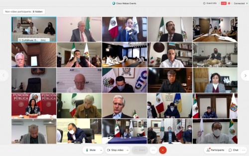 Debido a la pandemia la sesión se llevó a cabo de forma virtual  y se hizo llegar previamente a los gobernadores los detalles a discutir. Una vez aprobados los acuerdos, El Gobernador de Veracruz  pidió la voz para delinear tres factores que entran en la competencia de todas las instancias estatales de los gobiernos.  