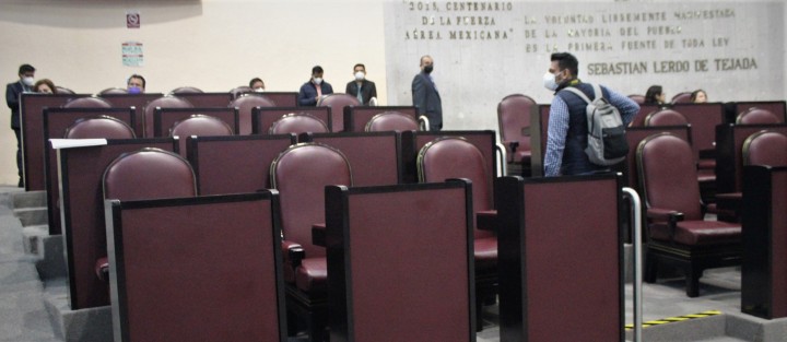 Durante la que fue la última sesión del Congreso local en este año 2020, fue la ausencia de los diputados de la bancada panista. Sólo acudieron tres de ellos.