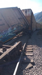 La madrugada de este miércoles, 11 góndolas del ferrocarril cargadas con vehículos descarrilaron en el kilómetro 293+300, debido a que delincuentes   sabotearon las vías férreas en el municipio de Acultzingo. 