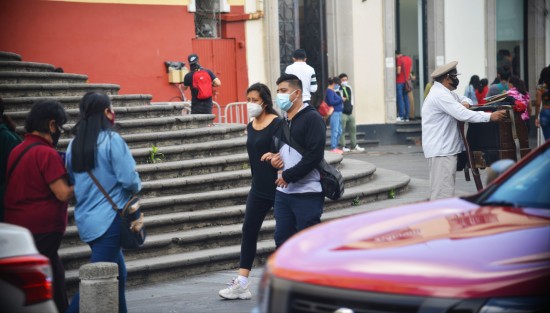 También hubo quienes salieron  a turistear.  
